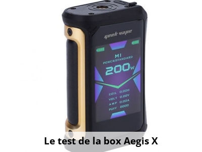 Le test de la box Aegis X