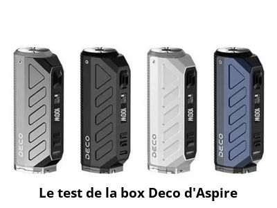 Le test de la box Deco d’Aspire
