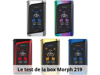 Le test de la box Morph 219 