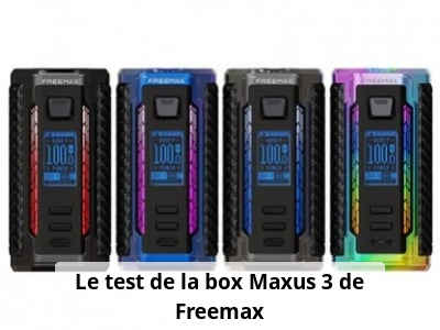 Le test de la box Maxus 3 de Freemax
