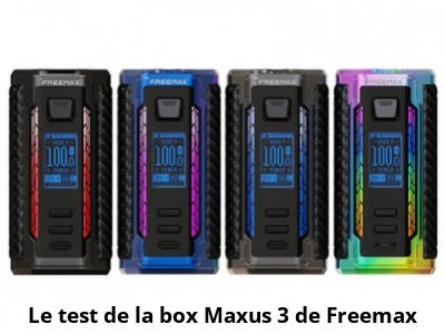Le test de la box Maxus 3 de Freemax