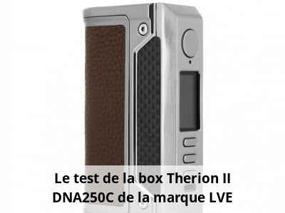 Le test de la box Therion II DNA250C de la marque LVE