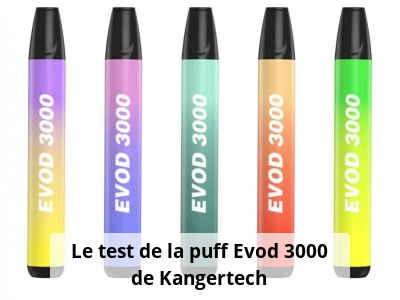 Le test de la puff Evod 3000 de Kangertech