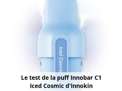 Le test de la puff Innobar C1 Iced Cosmic d’Innokin