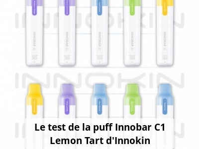 Le test de la puff Innobar C1 Lemon Tart d’Innokin