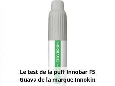 Le test de la puff Innobar F5 Guava de la marque Innokin
