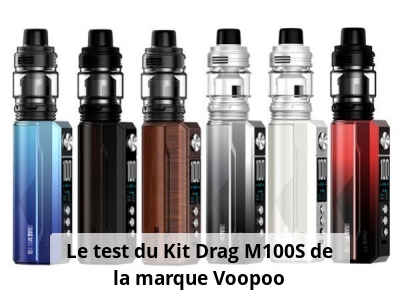 Le test du Kit Drag M100S de la marque Voopoo