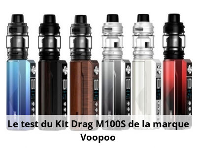 Le test du Kit Drag M100S de la marque Voopoo