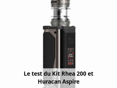 Le test du Kit Rhea 200 et Huracan Aspire