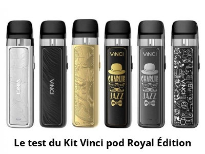Le test du Kit Vinci pod Royal Édition