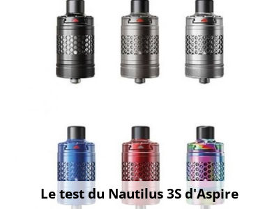 Le test du Nautilus 3S d’Aspire