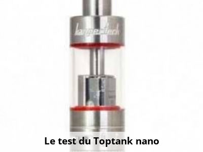 Le test du Toptank nano