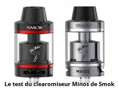 Le test du clearomiseur Minos de Smok