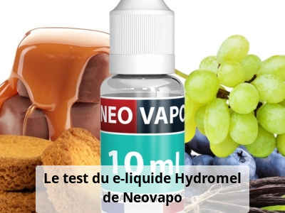 Le test du e-liquide Hydromel de Neovapo
