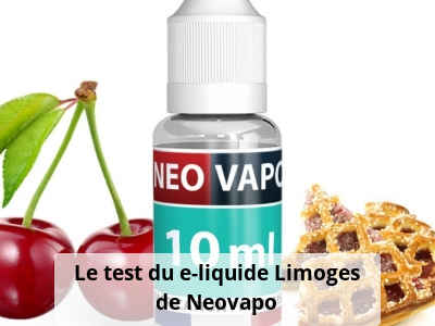 Le test du e-liquide Limoges de Neovapo