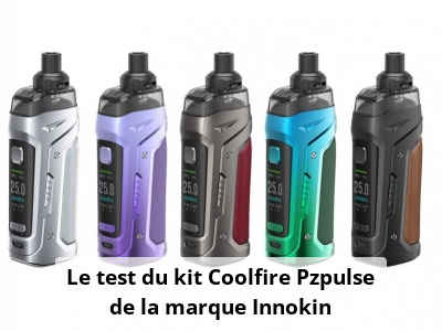 Le test du kit Coolfire Pzpulse de la marque Innokin