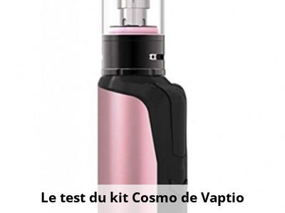 Le test du kit Cosmo de Vaptio