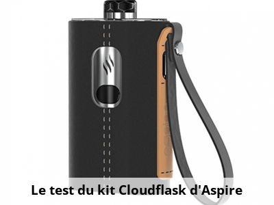 Le test du kit Cloudflask d’Aspire