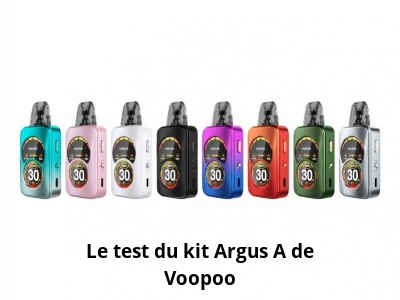 Le test du kit Argus A de Voopoo