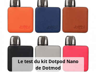 Le test du kit Dotpod Nano de Dotmod