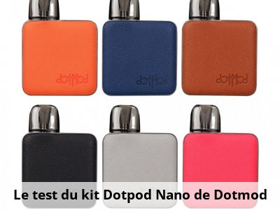 Le test du kit Dotpod Nano de Dotmod