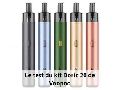 Le test du kit Doric 20 de Voopoo