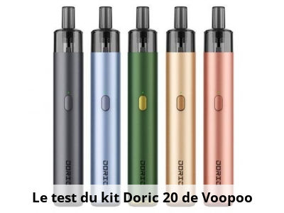 Le test du kit Doric 20 de Voopoo