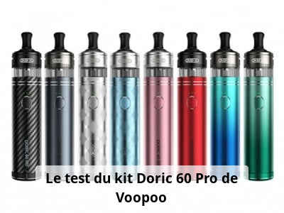 Le test du kit Doric 60 Pro de Voopoo