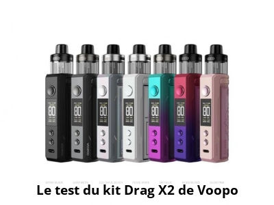 Le test du kit Drag X2 de Voopo