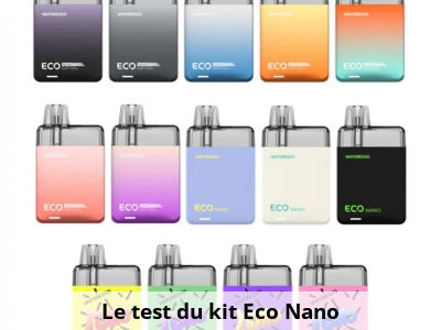 Le test du kit Eco Nano