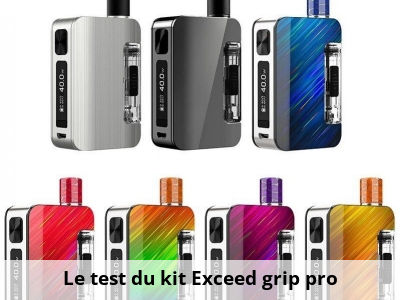 Le test du kit Exceed grip pro