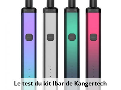 Le test du kit Ibar de Kangertech