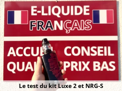 Le test du kit Luxe 2 et NRG-S