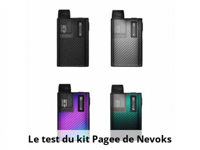 Le test du kit Pagee de Nevoks