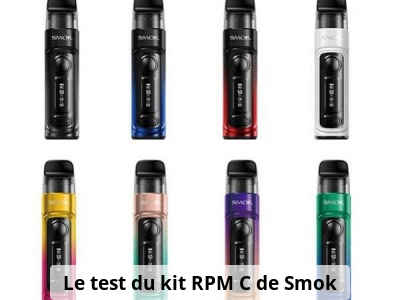 Le test du kit RPM C de Smok