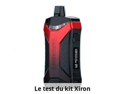 Le test du kit Xiron