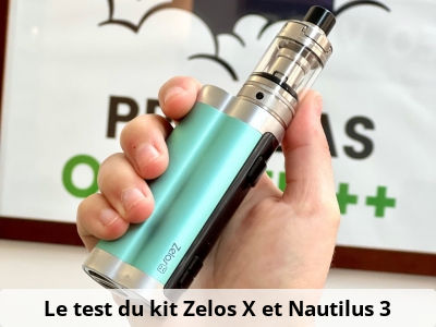 Le test du kit Zelos X et Nautilus 3