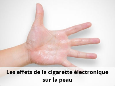 Les effets de la cigarette électronique sur la peau