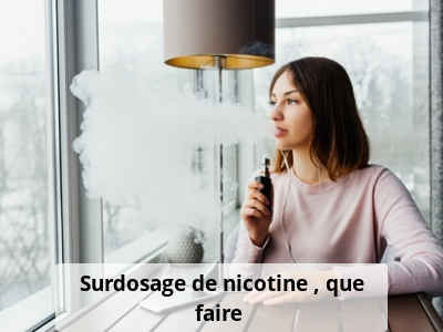 Surdosage de nicotine : que faire ?