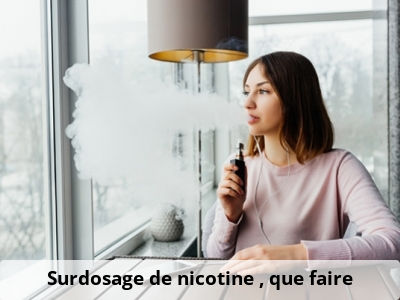 Surdosage de nicotine : que faire ?
