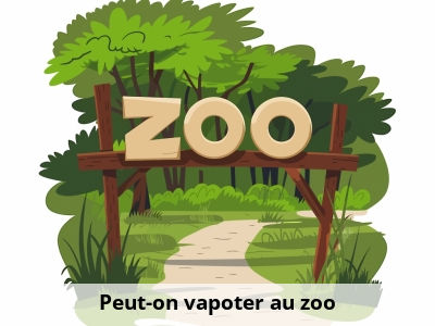 Peut-on vapoter au zoo ?