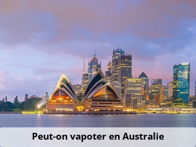 Peut-on vapoter en Australie ?