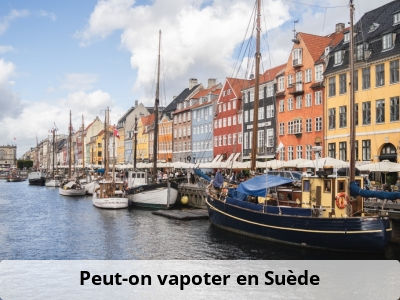 Peut-on vapoter en Suède ?
