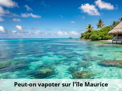 Peut-on vapoter sur l'île Maurice ?