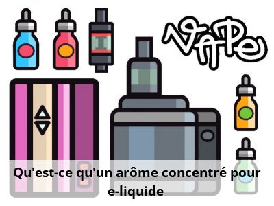 Qu’est-ce qu’un arôme concentré pour e-liquide ?