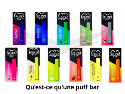 Qu’est-ce qu’une puff bar ?