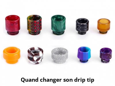 Quand changer son drip tip ?
