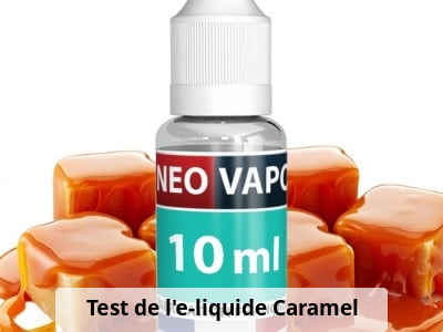 Test de l’e-liquide Caramel
