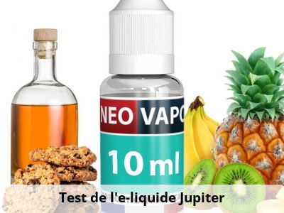 Test de l’e-liquide Jupiter