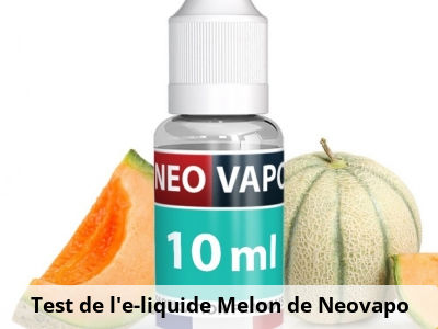 Test de l’e-liquide Melon de Neovapo